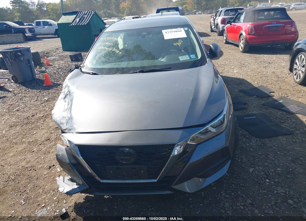 2021 NISSAN SENTRA VIN: 3N1AB8CV9MY318072