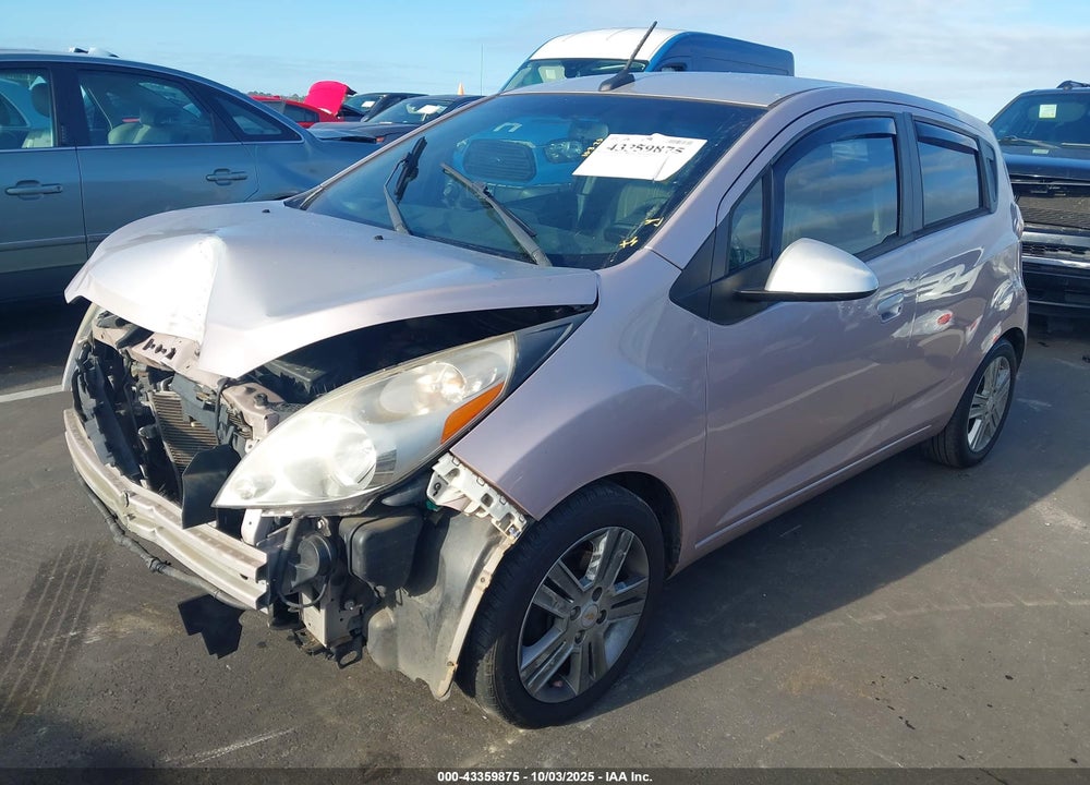 2013 CHEVROLET SPARK VIN: KL8CD6S97DC535193
