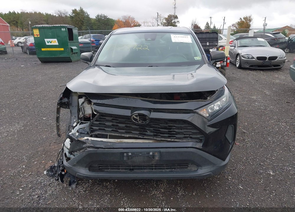 2022 TOYOTA RAV4 LE VIN: 2T3F1RFV5NW278507