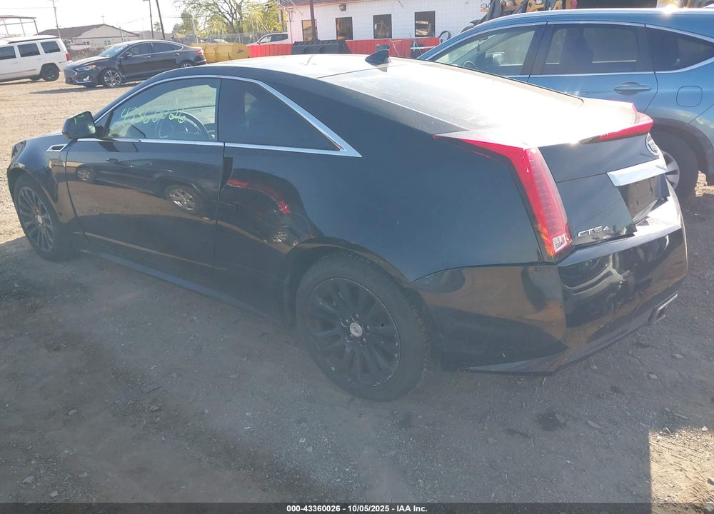 2012 CADILLAC CTS VIN: 1G6DM1E30C0140636