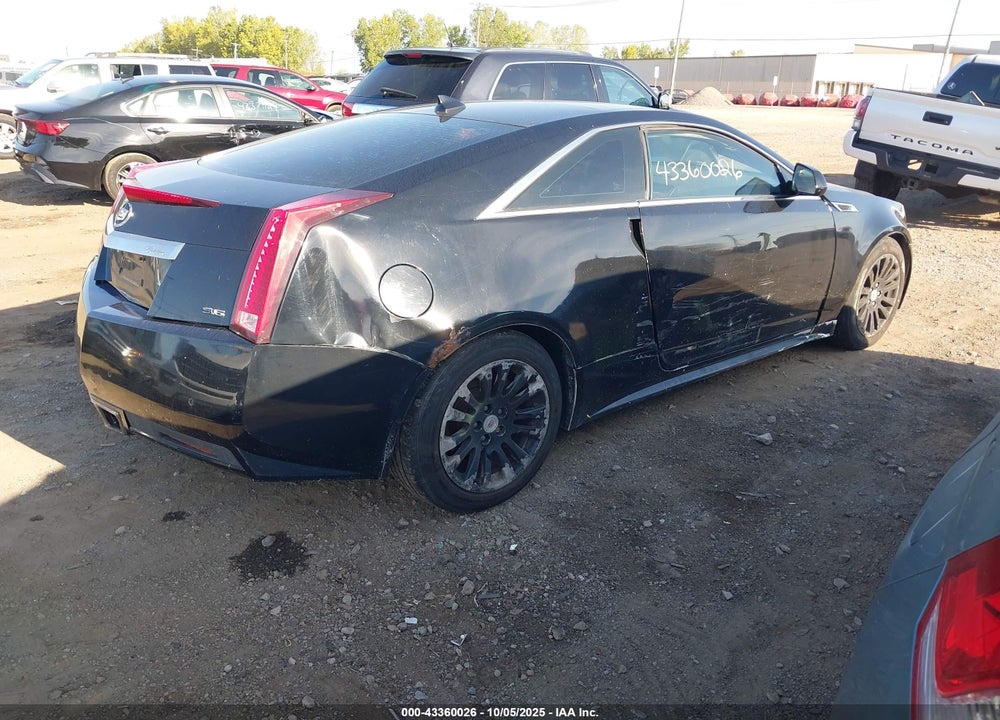 2012 CADILLAC CTS VIN: 1G6DM1E30C0140636
