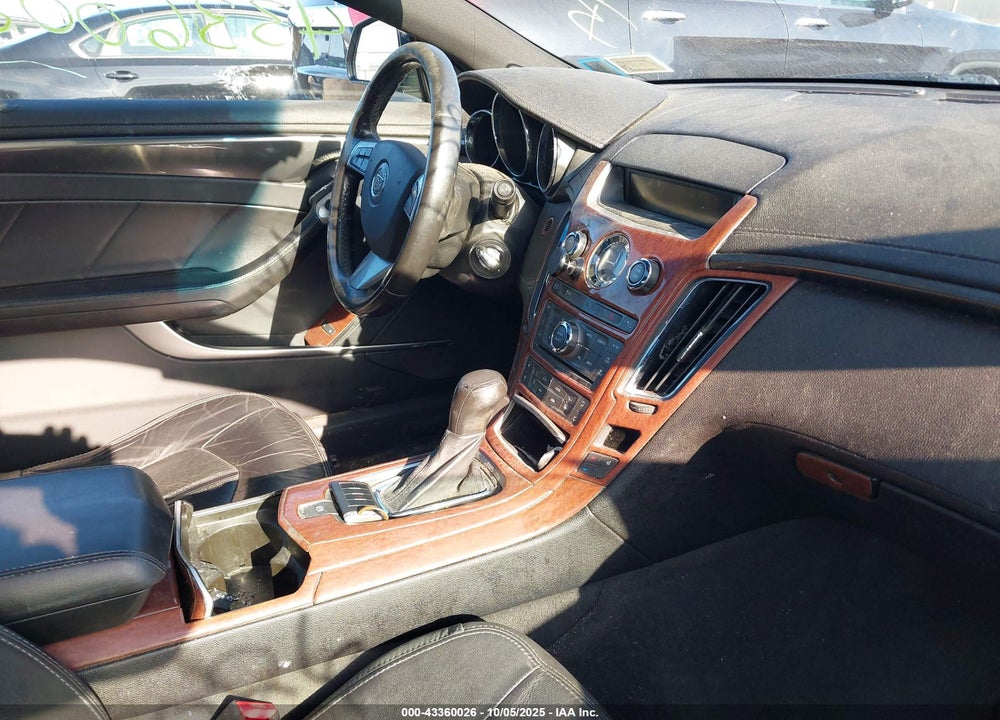 2012 CADILLAC CTS VIN: 1G6DM1E30C0140636