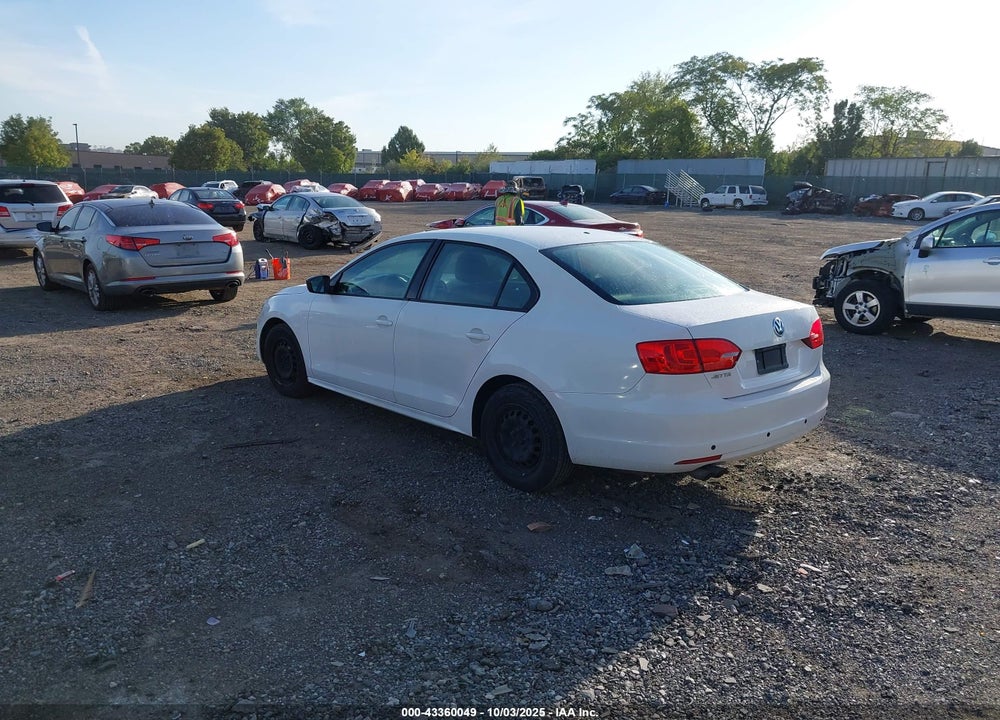 2013 VOLKSWAGEN JETTA S VIN: 3VW2K7AJ4DM257780