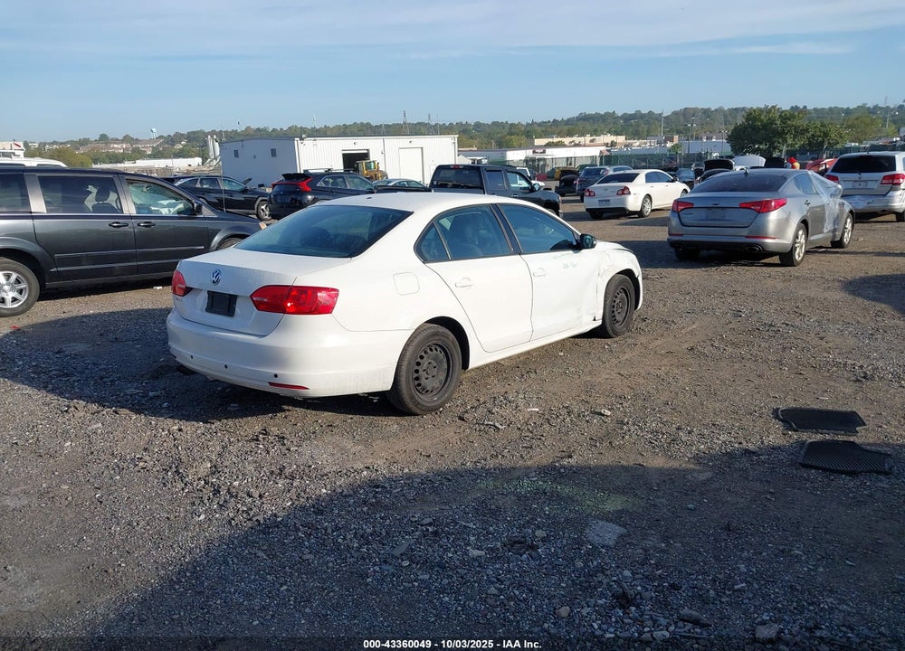 2013 VOLKSWAGEN JETTA S VIN: 3VW2K7AJ4DM257780
