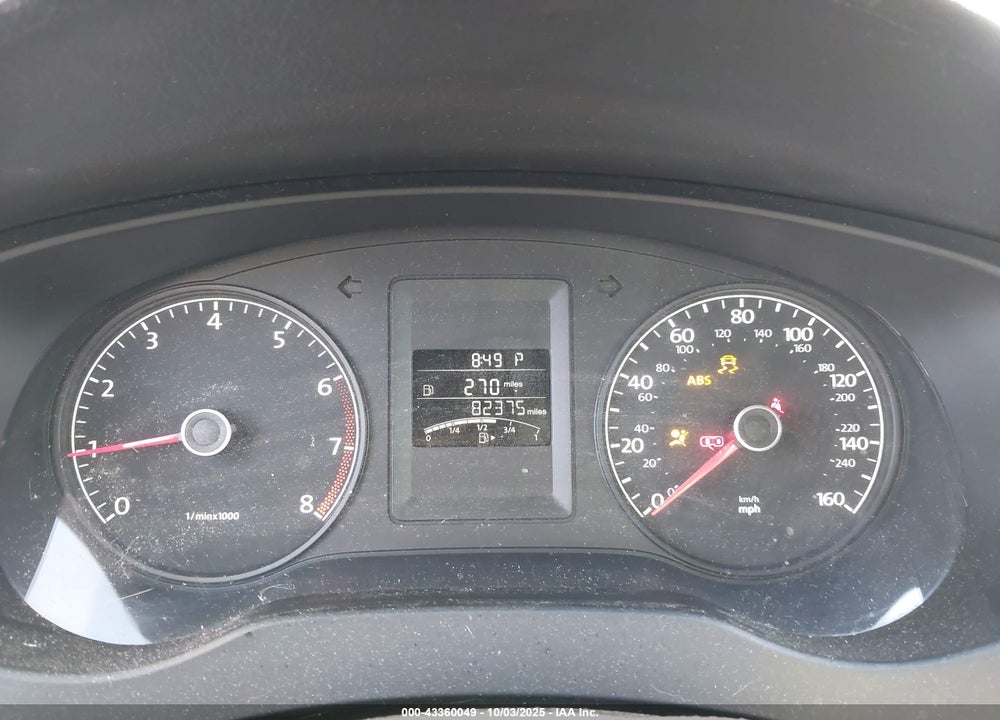 2013 VOLKSWAGEN JETTA S VIN: 3VW2K7AJ4DM257780