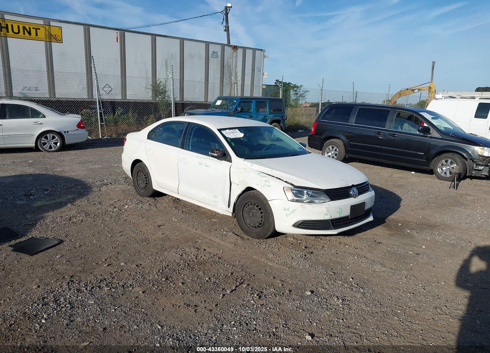 2013 VOLKSWAGEN JETTA S VIN: 3VW2K7AJ4DM257780