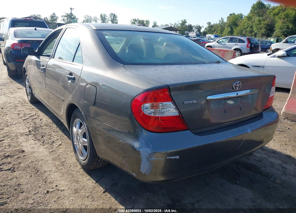 2004 TOYOTA CAMRY LE VIN: 4T1BE32K24U812615