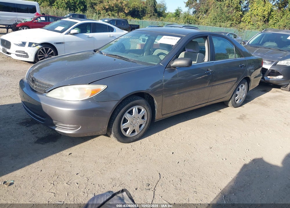 2004 TOYOTA CAMRY LE VIN: 4T1BE32K24U812615