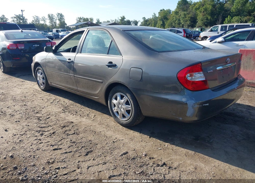 2004 TOYOTA CAMRY LE VIN: 4T1BE32K24U812615