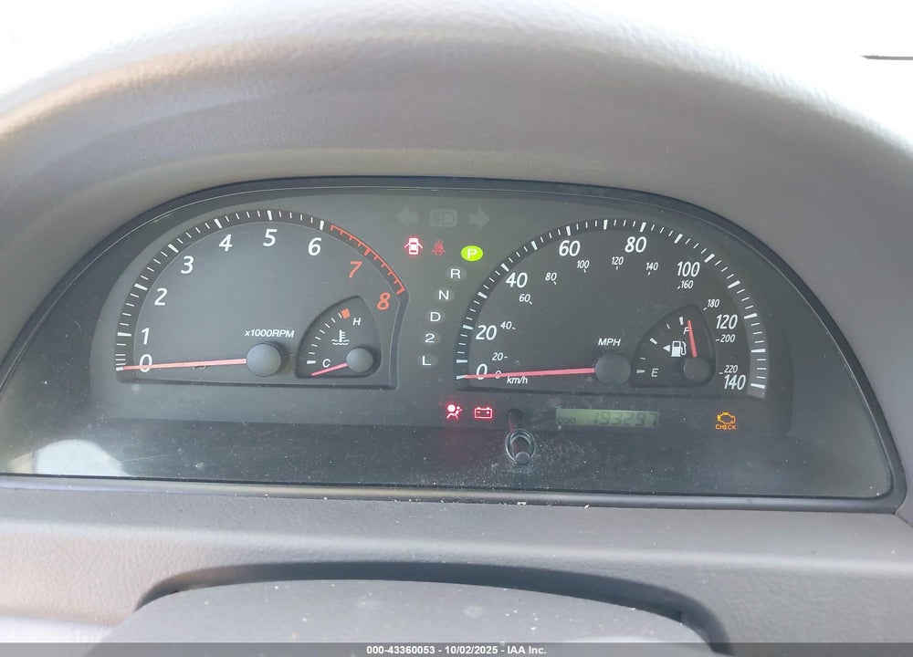 2004 TOYOTA CAMRY LE VIN: 4T1BE32K24U812615