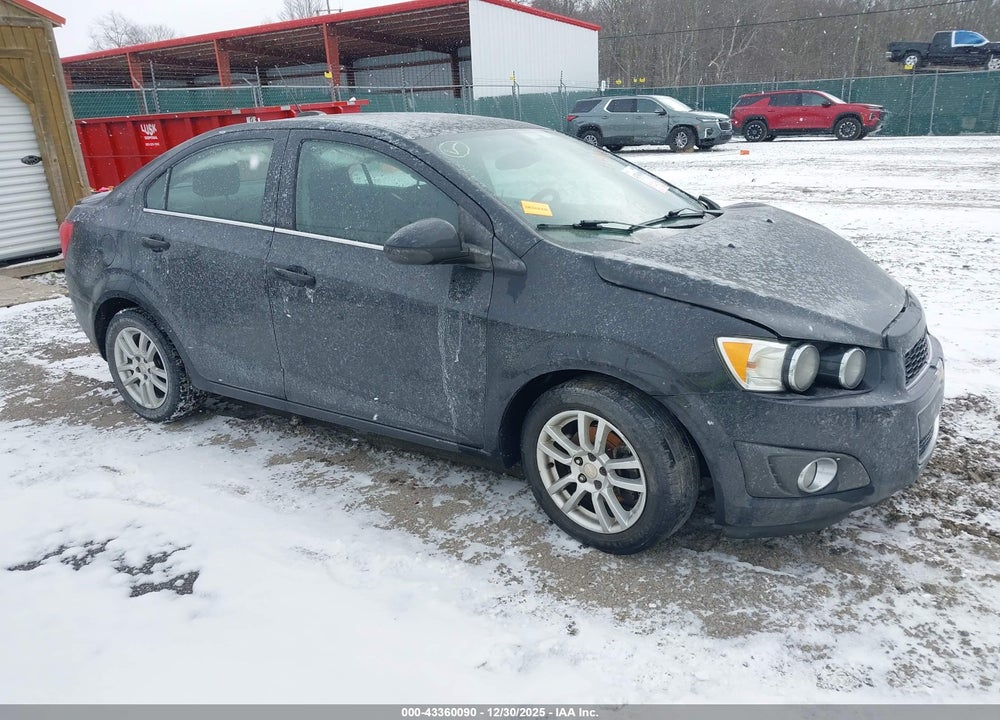 2016 CHEVROLET SONIC LT AUTO VIN: 1G1JC5SH2G4117165