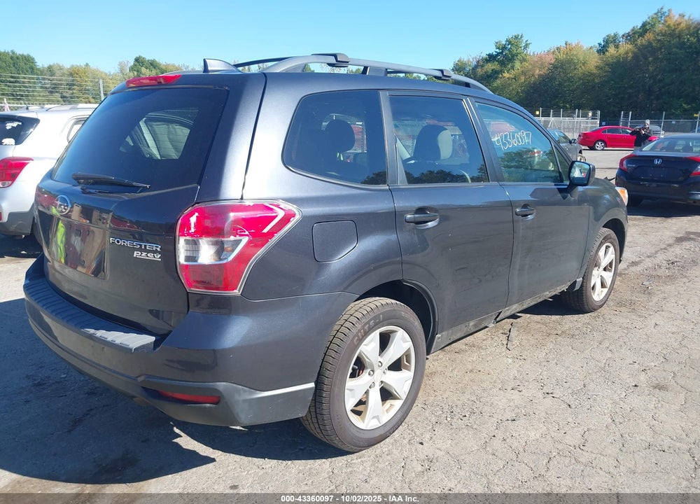 2016 SUBARU FORESTER VIN: JF2SJADC5GH451633