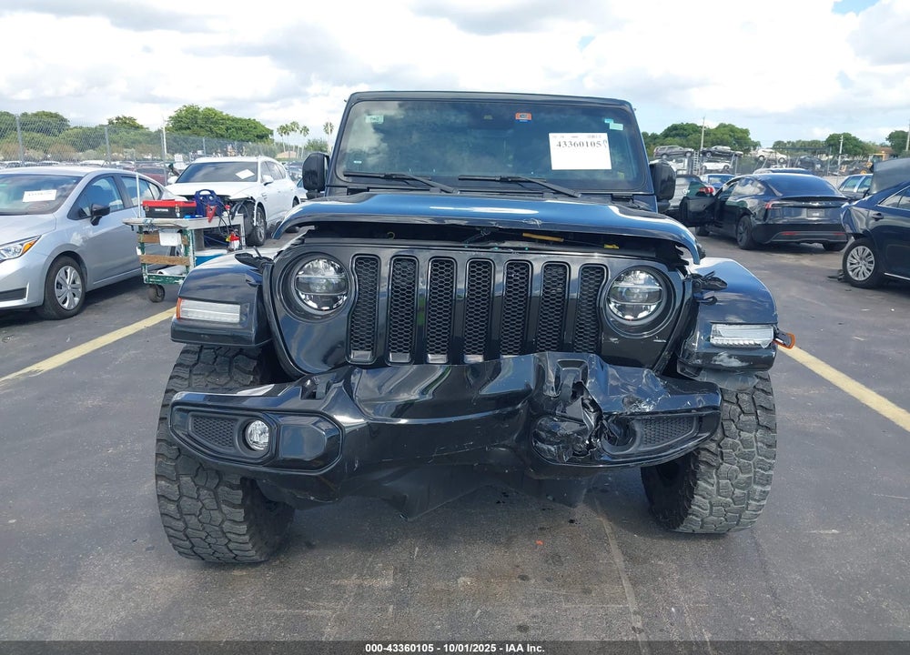 2021 JEEP WRANGLER UNLIMITED HIGH ALTITUDE 4X4 VIN: 1C4HJXEMXMW815510