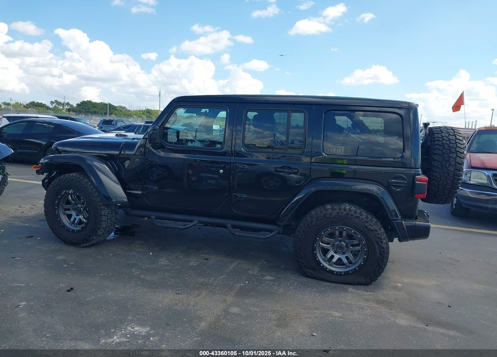 2021 JEEP WRANGLER UNLIMITED HIGH ALTITUDE 4X4 VIN: 1C4HJXEMXMW815510