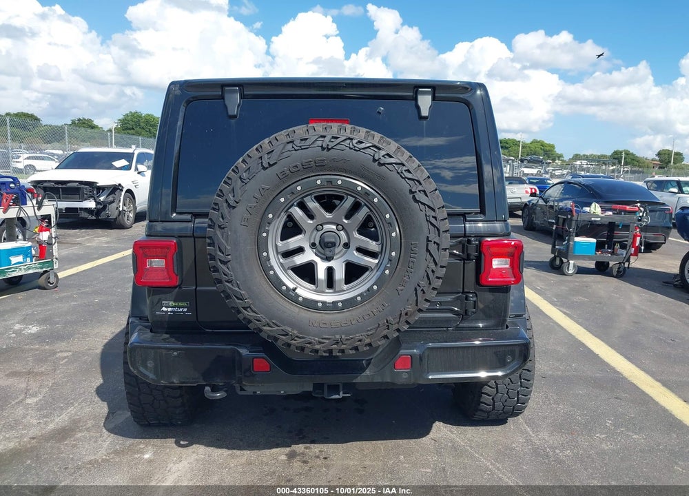 2021 JEEP WRANGLER UNLIMITED HIGH ALTITUDE 4X4 VIN: 1C4HJXEMXMW815510