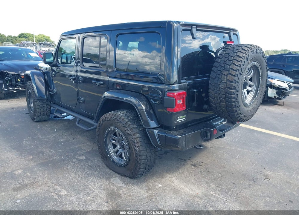 2021 JEEP WRANGLER UNLIMITED HIGH ALTITUDE 4X4 VIN: 1C4HJXEMXMW815510