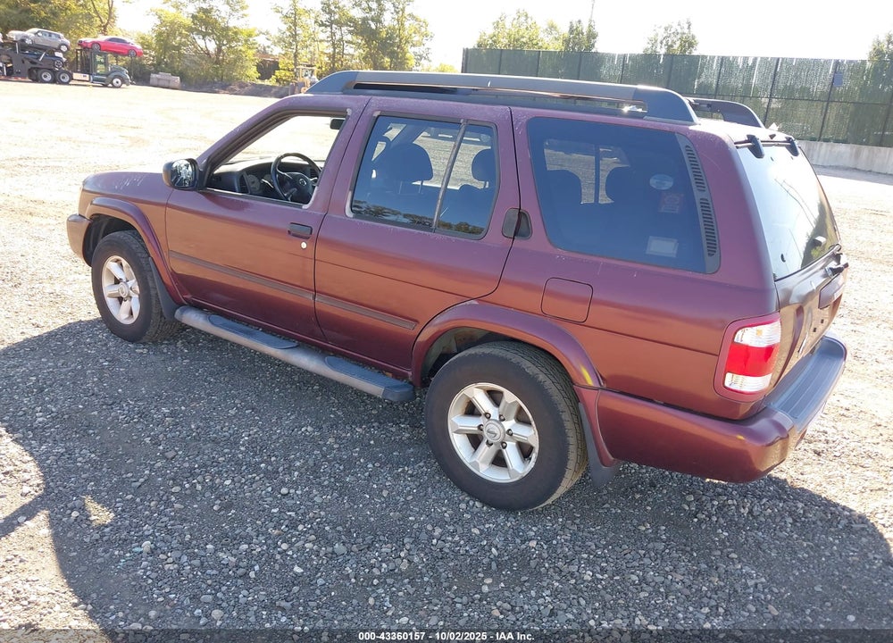 2003 NISSAN PATHFINDER SE VIN: JN8DR09Y03W832542