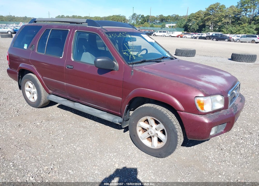 2003 NISSAN PATHFINDER SE VIN: JN8DR09Y03W832542