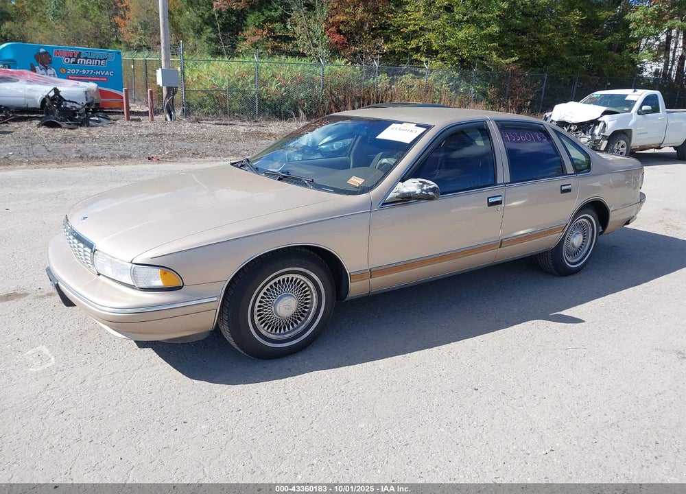 1995 CHEVROLET CAPRICE CLASSIC VIN: 1G1BL52W5SR190190