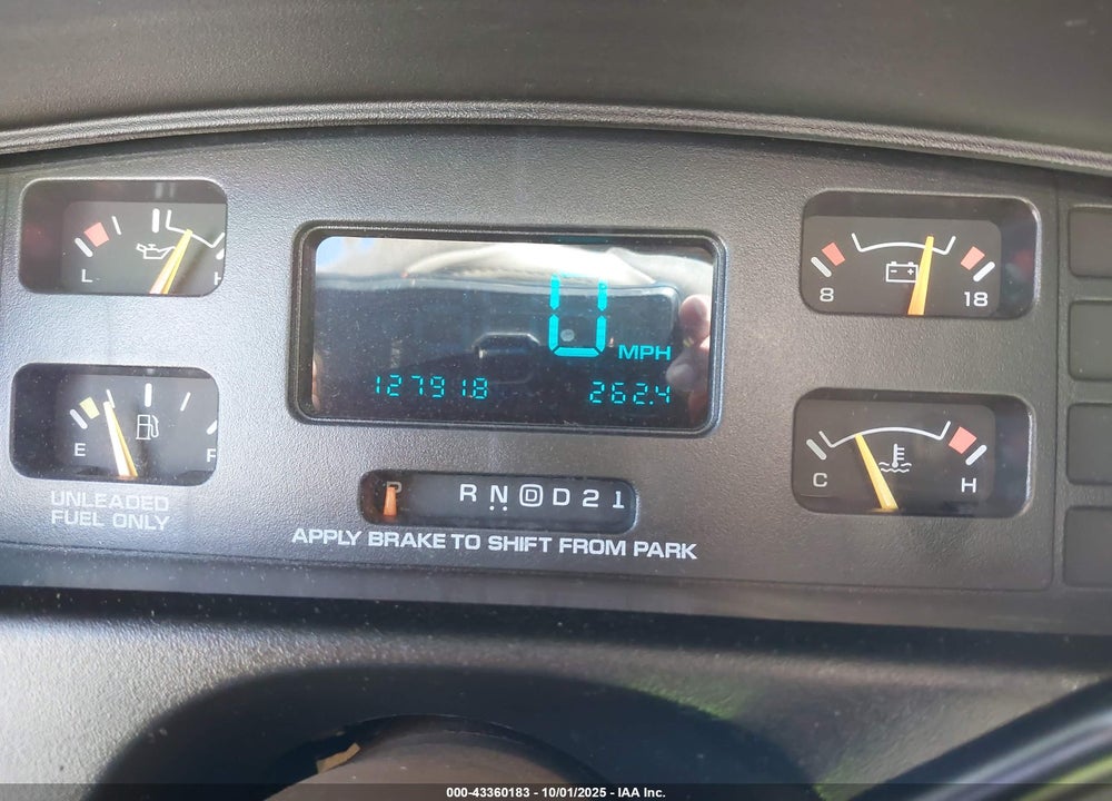 1995 CHEVROLET CAPRICE CLASSIC VIN: 1G1BL52W5SR190190
