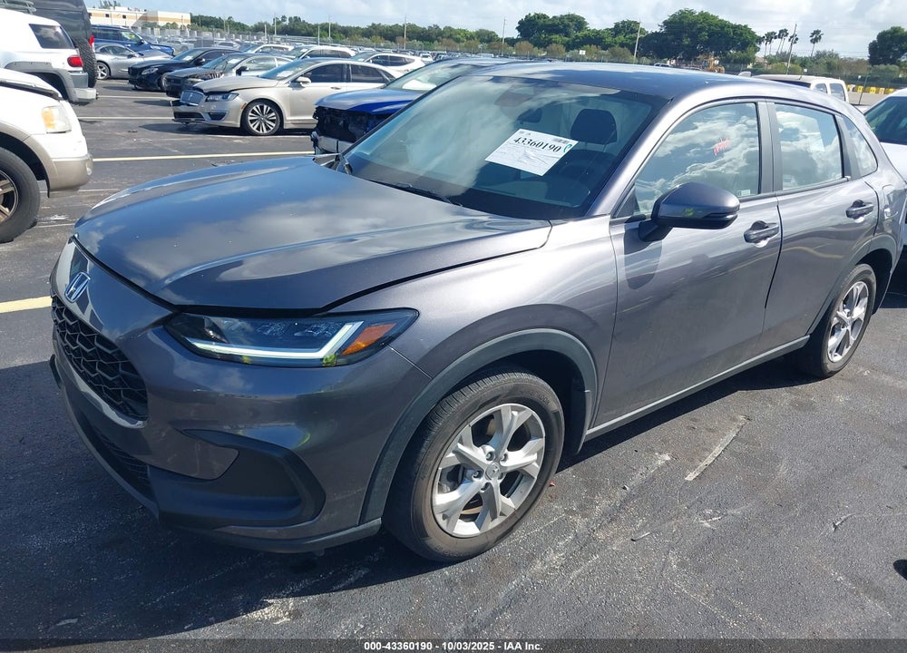 2024 HONDA HR-V 2WD LX VIN: 3CZRZ1H34RM715563