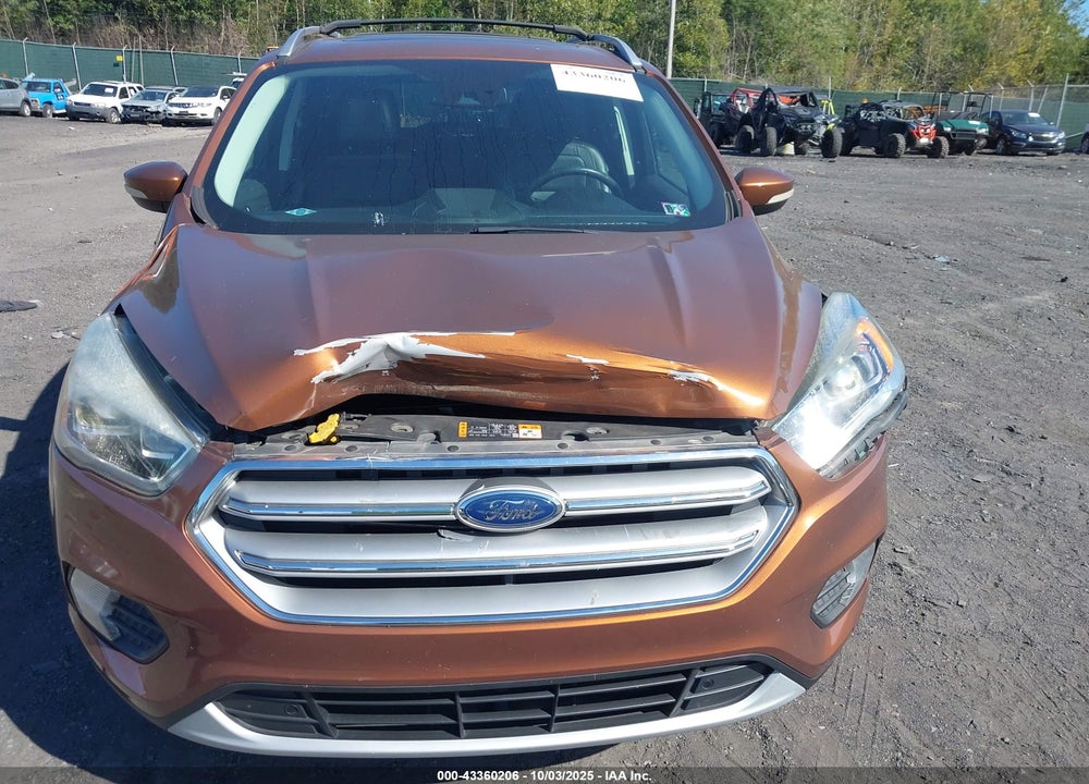 2017 FORD ESCAPE VIN: 1FMCU9JD5HUA87630