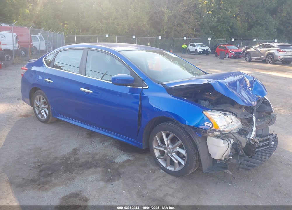 2014 NISSAN SENTRA SR VIN: 3N1AB7AP3EL631423