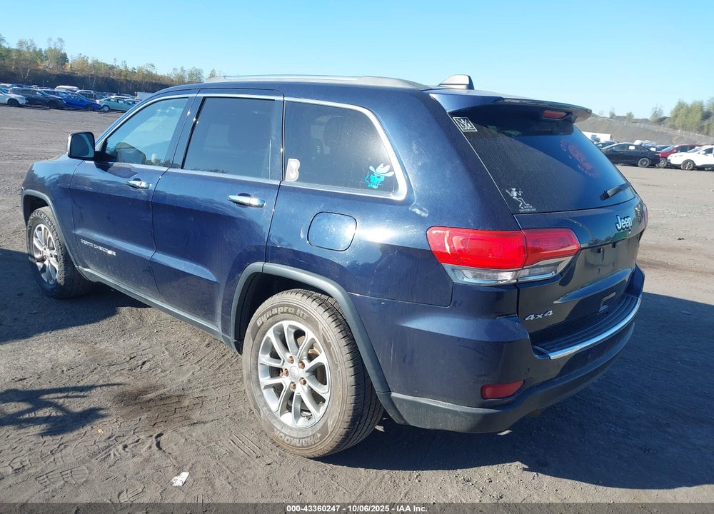 2014 JEEP GRAND CHEROKEE VIN: 1C4RJFBG9EC121164