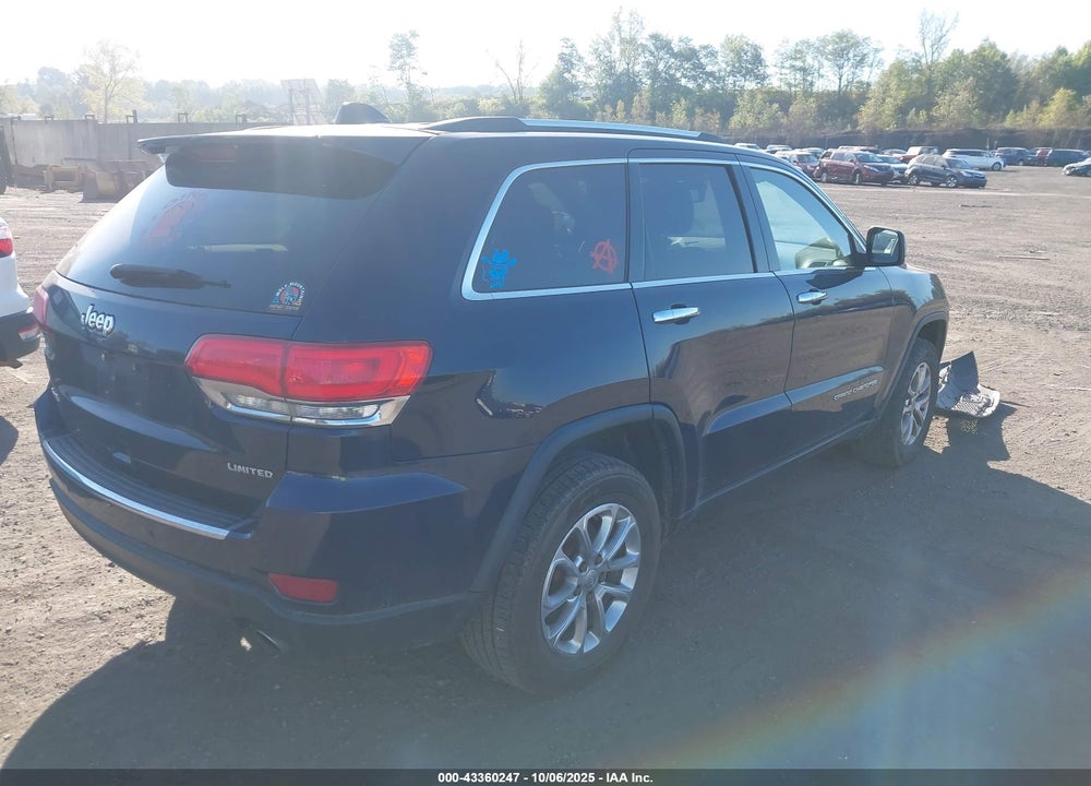2014 JEEP GRAND CHEROKEE VIN: 1C4RJFBG9EC121164
