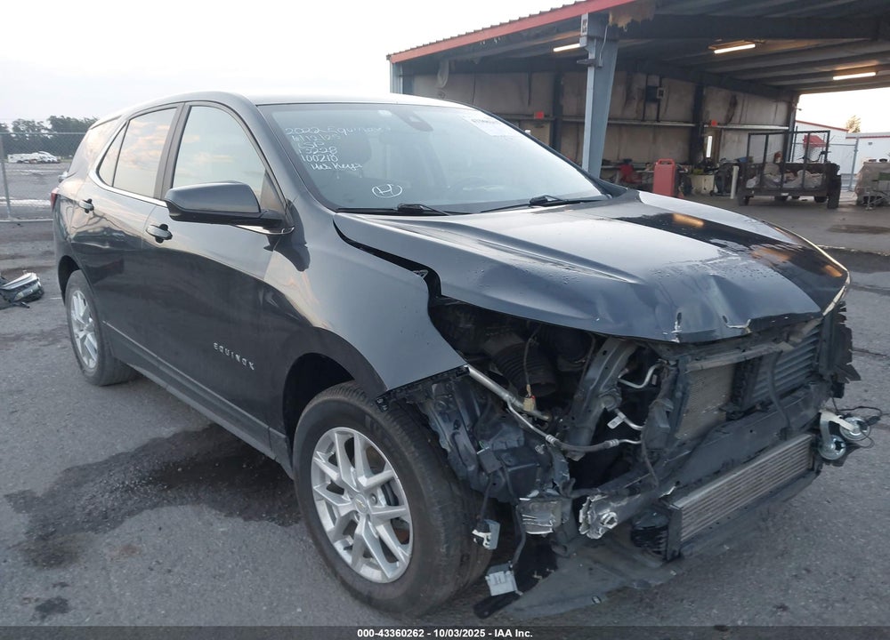 2022 CHEVROLET EQUINOX AWD LT VIN: 2GNAXUEV8N6100218