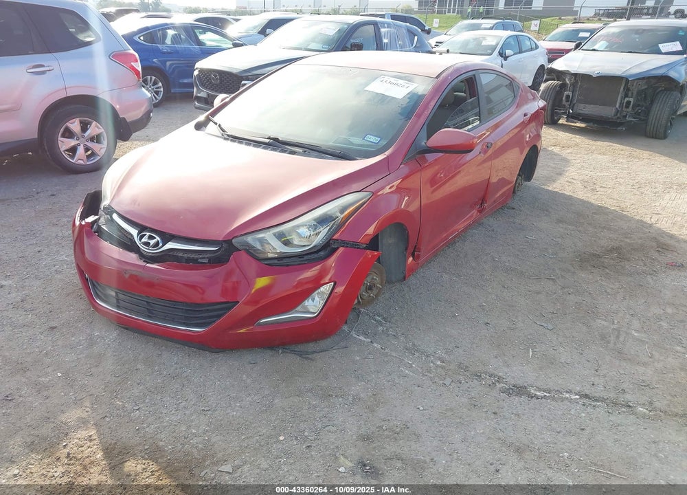 2016 HYUNDAI ELANTRA SE VIN: KMHDH4AE0GU503389