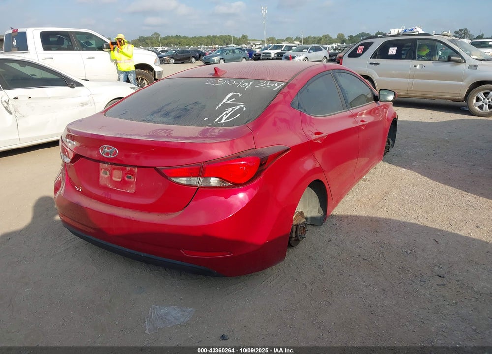 2016 HYUNDAI ELANTRA SE VIN: KMHDH4AE0GU503389