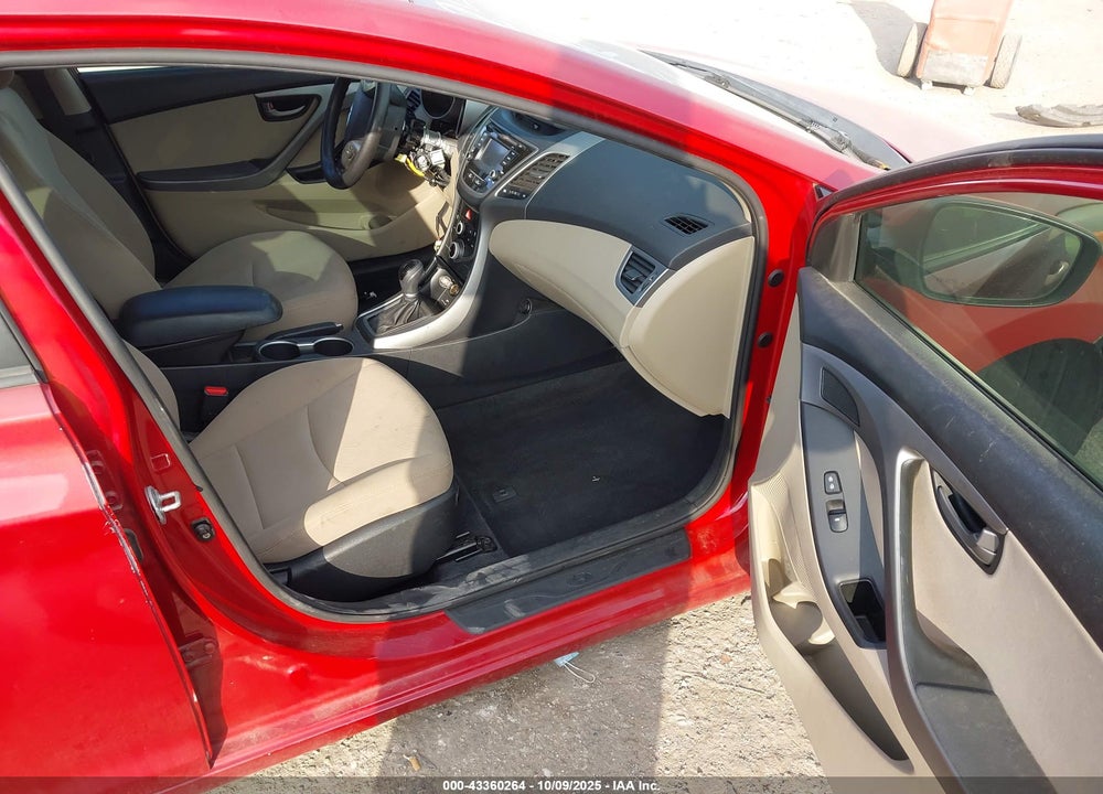 2016 HYUNDAI ELANTRA SE VIN: KMHDH4AE0GU503389