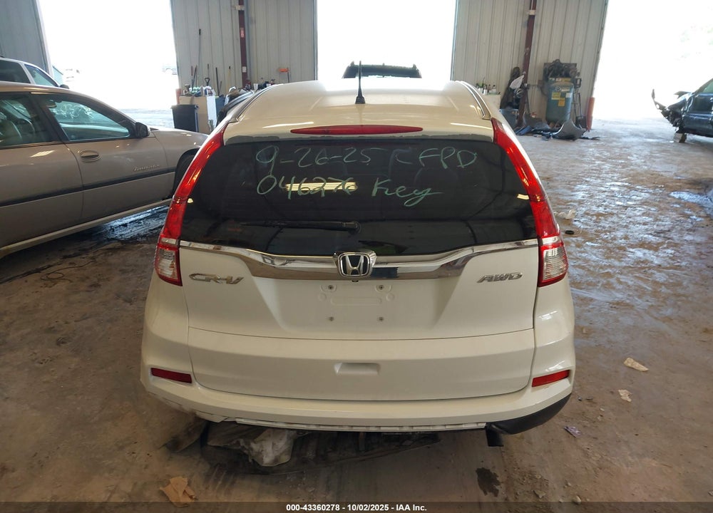 2015 HONDA CR-V VIN: 5J6RM4H31FL046276