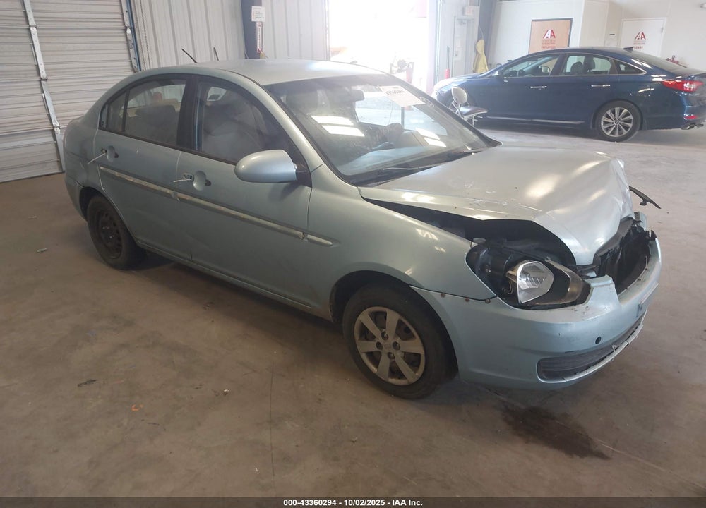 2008 HYUNDAI ACCENT GLS VIN: KMHCN46C88U211406