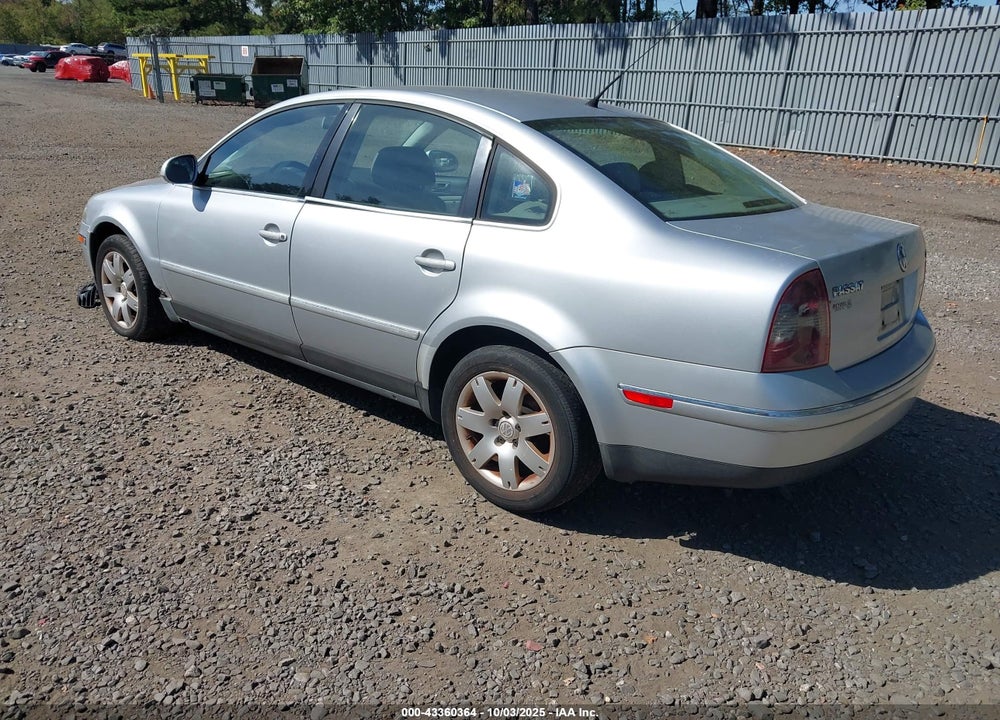 2005 VOLKSWAGEN PASSAT GLS TDI VIN: WVWAE63B85E076730