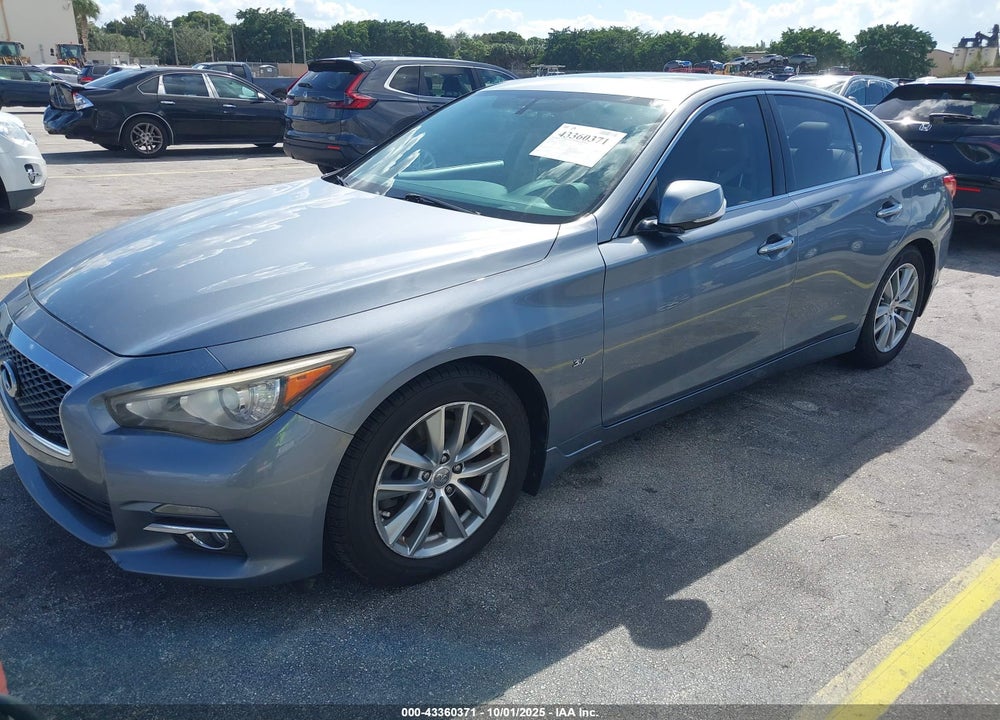 2014 INFINITI Q50 PREMIUM/SPORT VIN: JN1BV7AP8EM675242