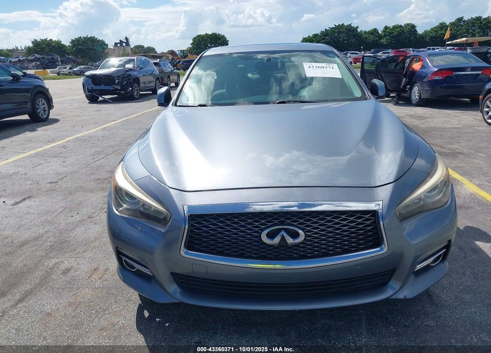 2014 INFINITI Q50 PREMIUM/SPORT VIN: JN1BV7AP8EM675242