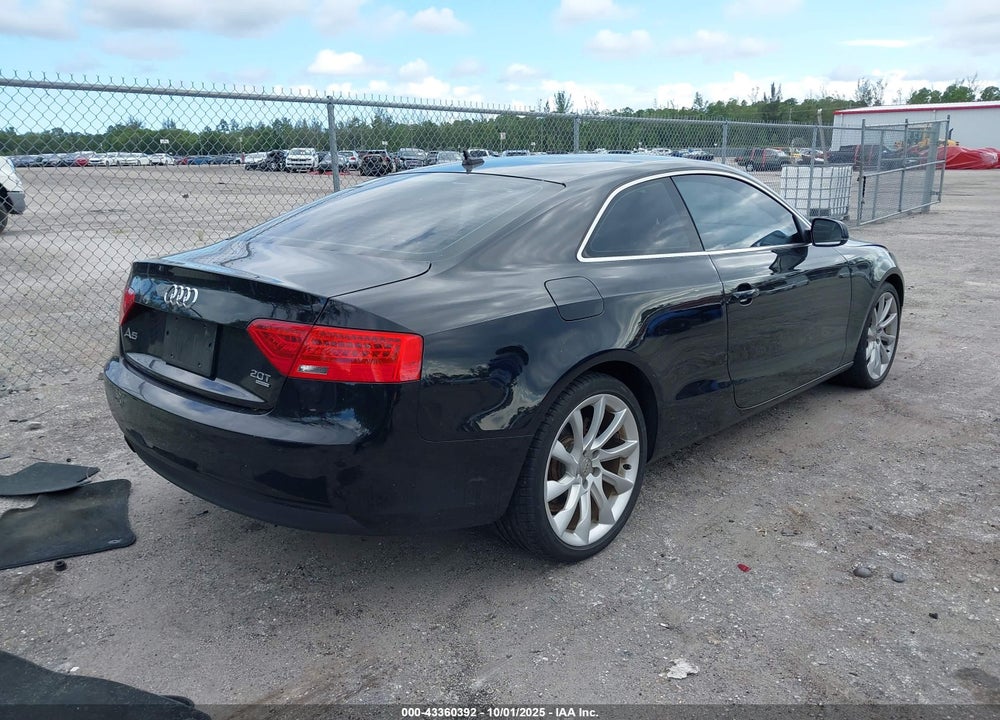 2014 AUDI A5 2.0T PREMIUM VIN: WAULFAFR0EA002157