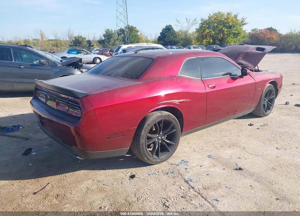 2018 DODGE CHALLENGER VIN: 2C3CDZBT8JH128503