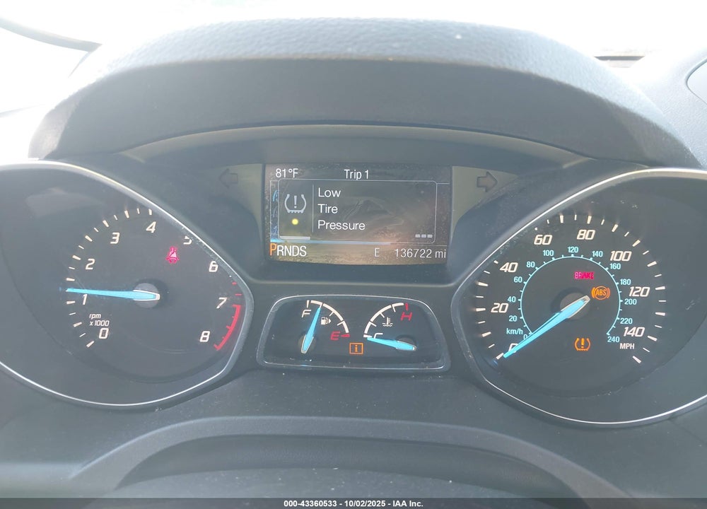 2014 FORD ESCAPE VIN: 1FMCU0GX7EUA10637