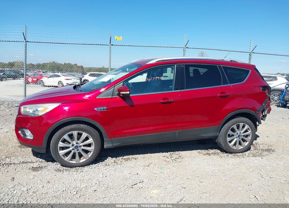 2017 FORD ESCAPE TITANIUM VIN: 1FMCU9JDXHUD17520