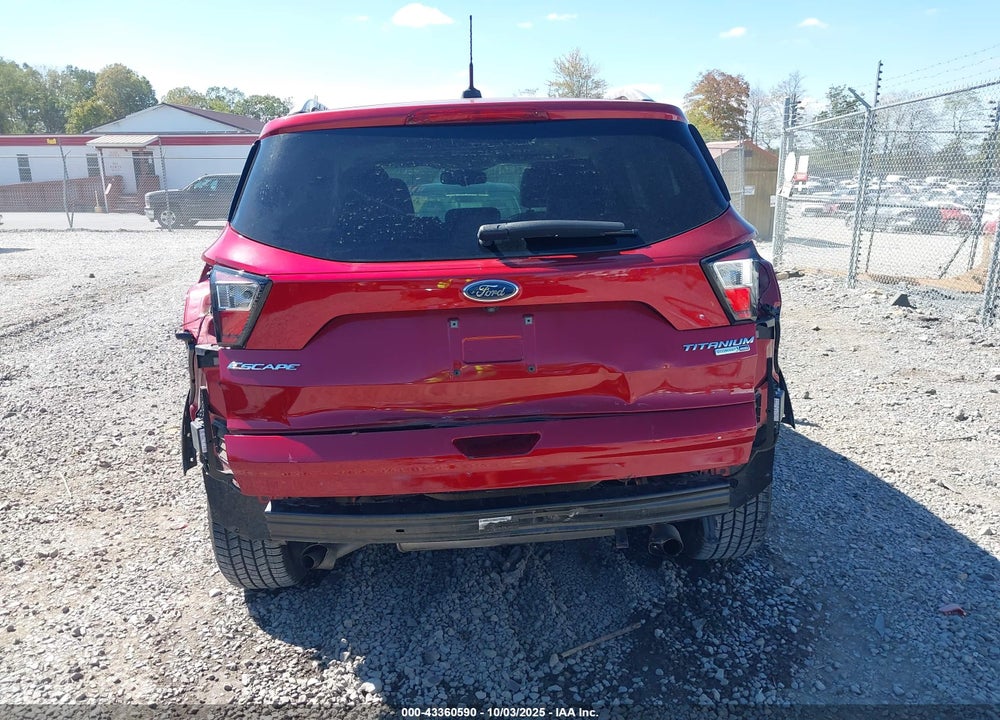 2017 FORD ESCAPE TITANIUM VIN: 1FMCU9JDXHUD17520