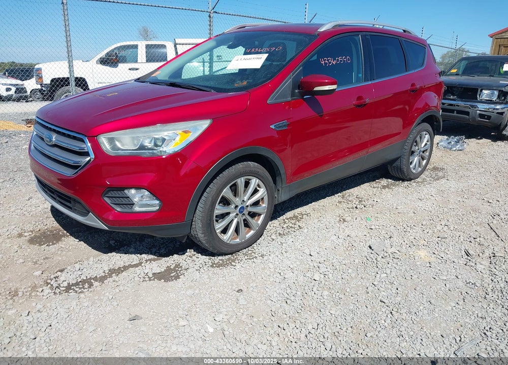 2017 FORD ESCAPE TITANIUM VIN: 1FMCU9JDXHUD17520