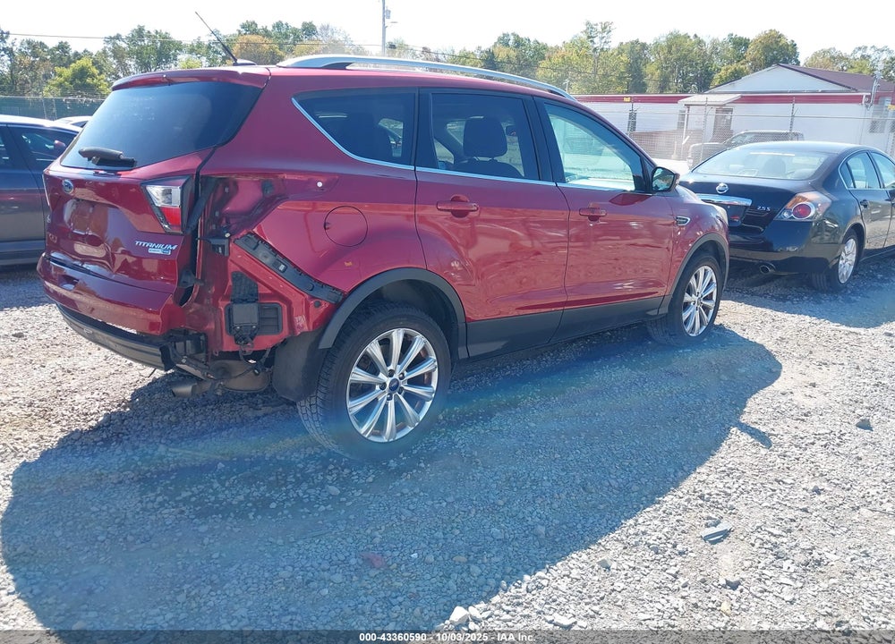 2017 FORD ESCAPE TITANIUM VIN: 1FMCU9JDXHUD17520