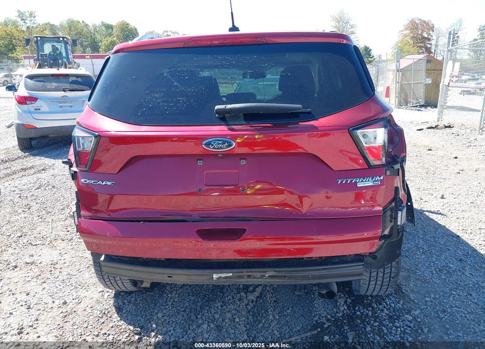 2017 FORD ESCAPE TITANIUM VIN: 1FMCU9JDXHUD17520