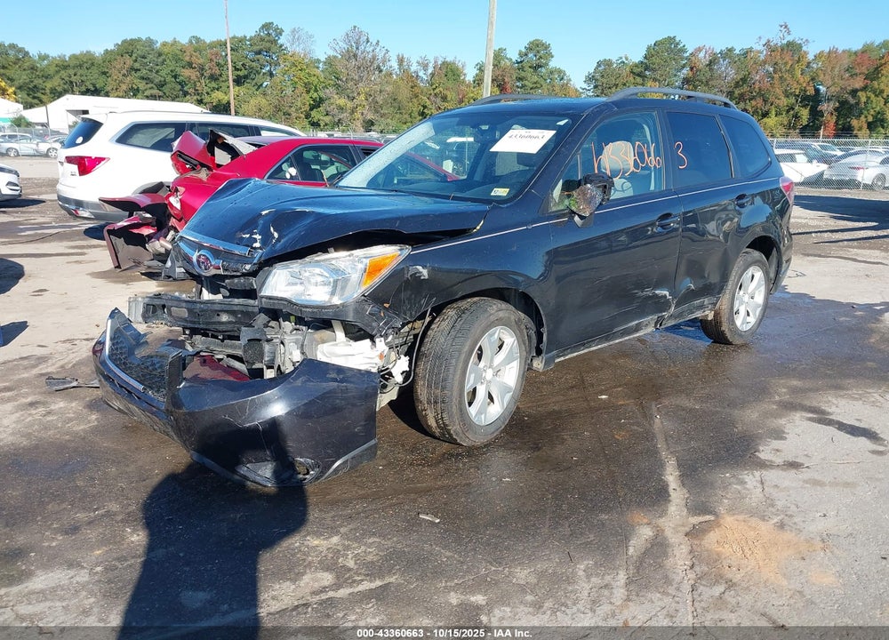 2015 SUBARU FORESTER 2.5I PREMIUM VIN: JF2SJADC0FH502843