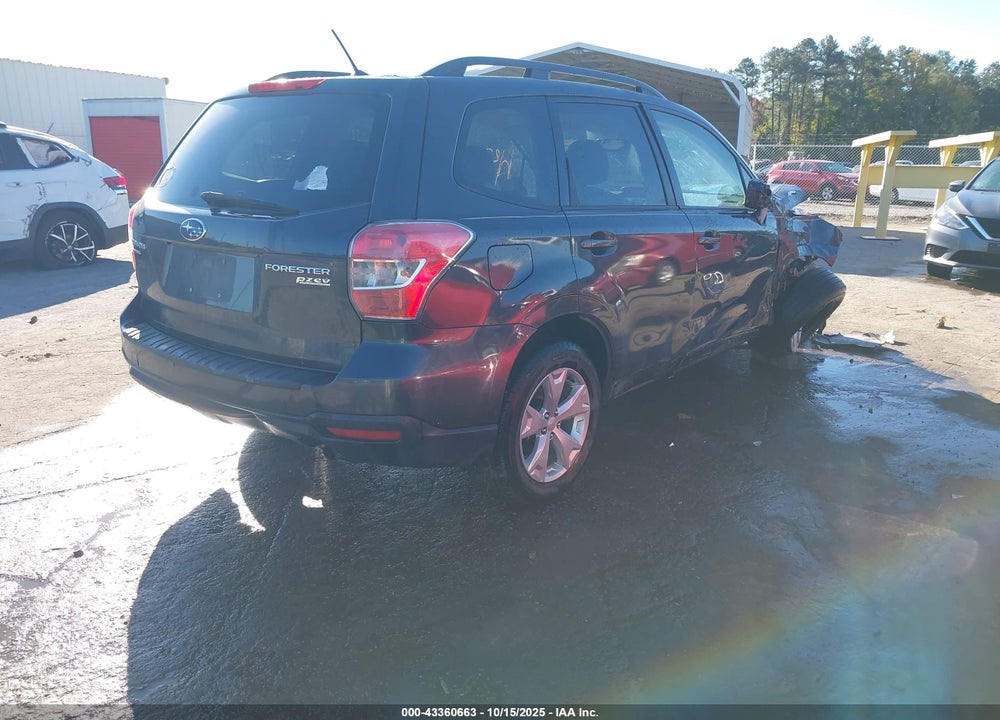 2015 SUBARU FORESTER 2.5I PREMIUM VIN: JF2SJADC0FH502843