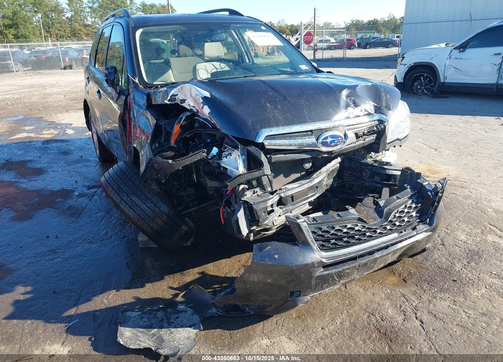 2015 SUBARU FORESTER 2.5I PREMIUM VIN: JF2SJADC0FH502843