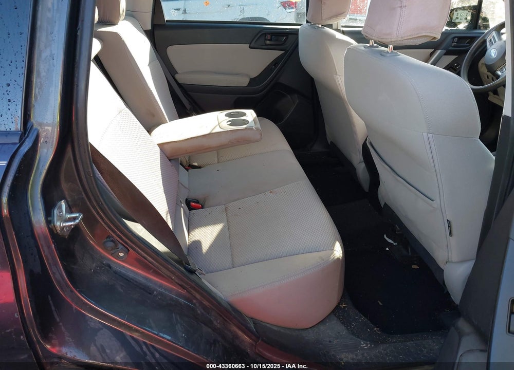 2015 SUBARU FORESTER 2.5I PREMIUM VIN: JF2SJADC0FH502843